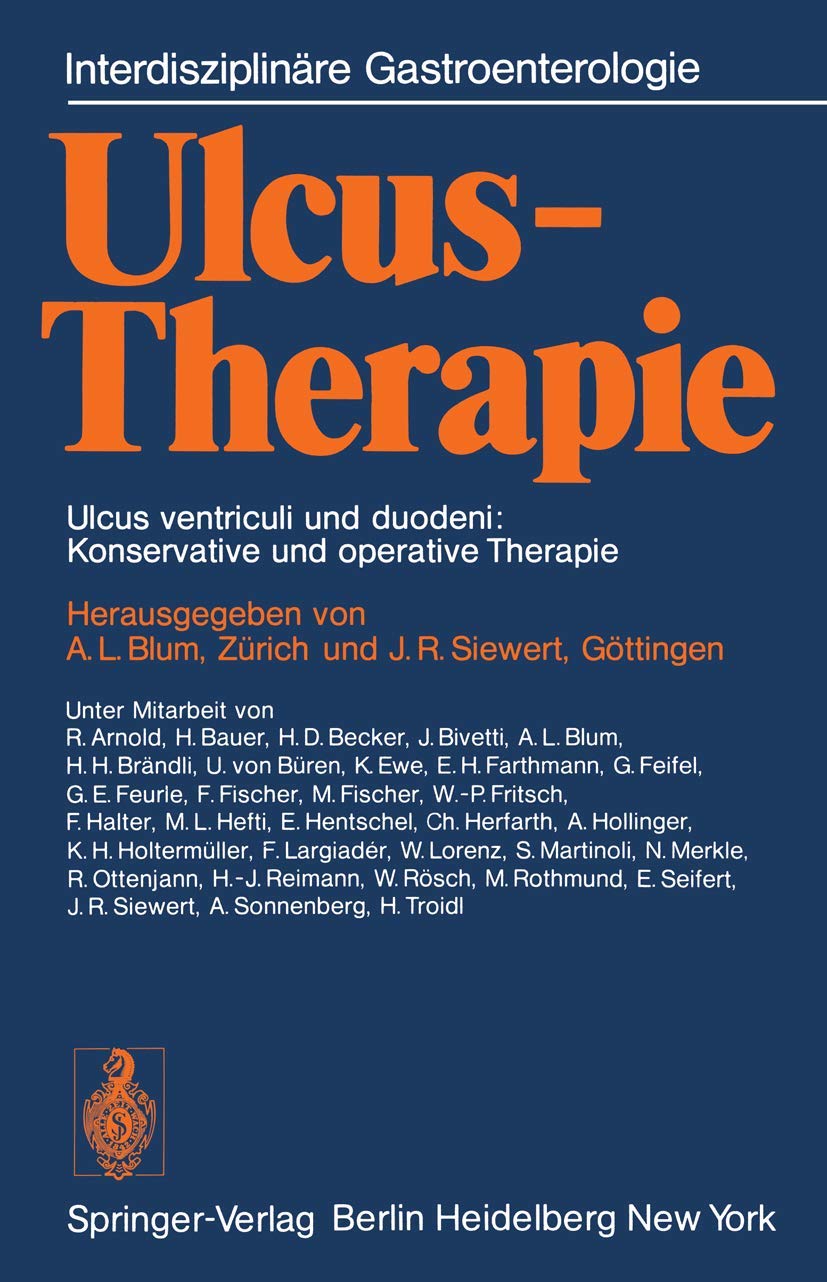 Ulcus-Therapie: Ulcus ventriculi und duodeni: Konservative und operative Therapie Medicine