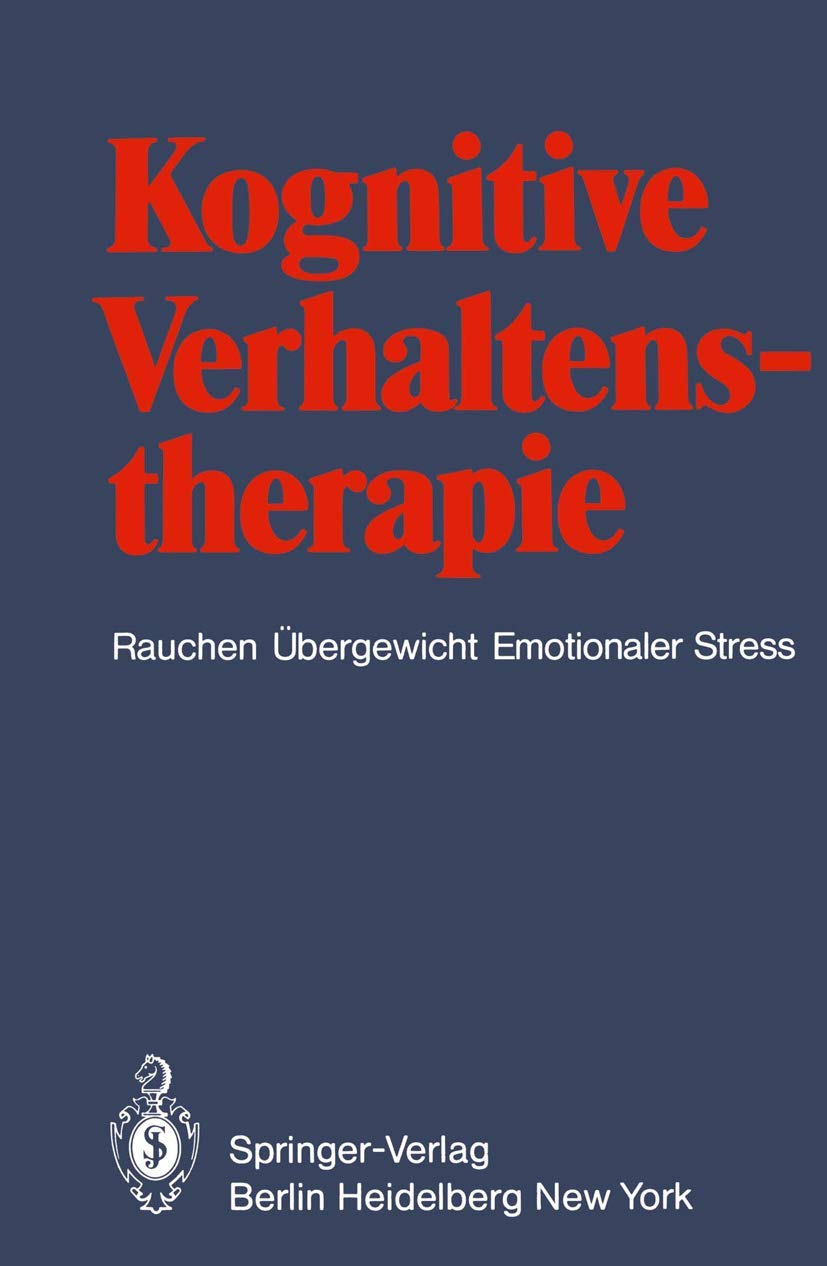Kognitive Verhaltenstherapie: Rauchen Übergewicht Emotionaler Stress Medicine