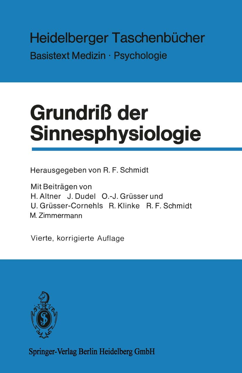 Grundriß der Sinnesphysiologie Medicine