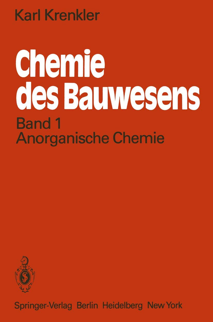 Chemie Des Bauwesens book