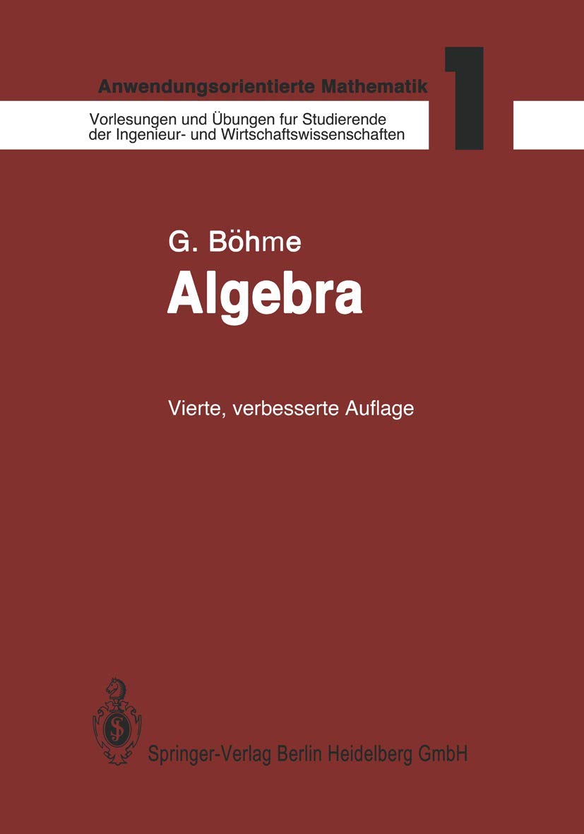 Algebra Books