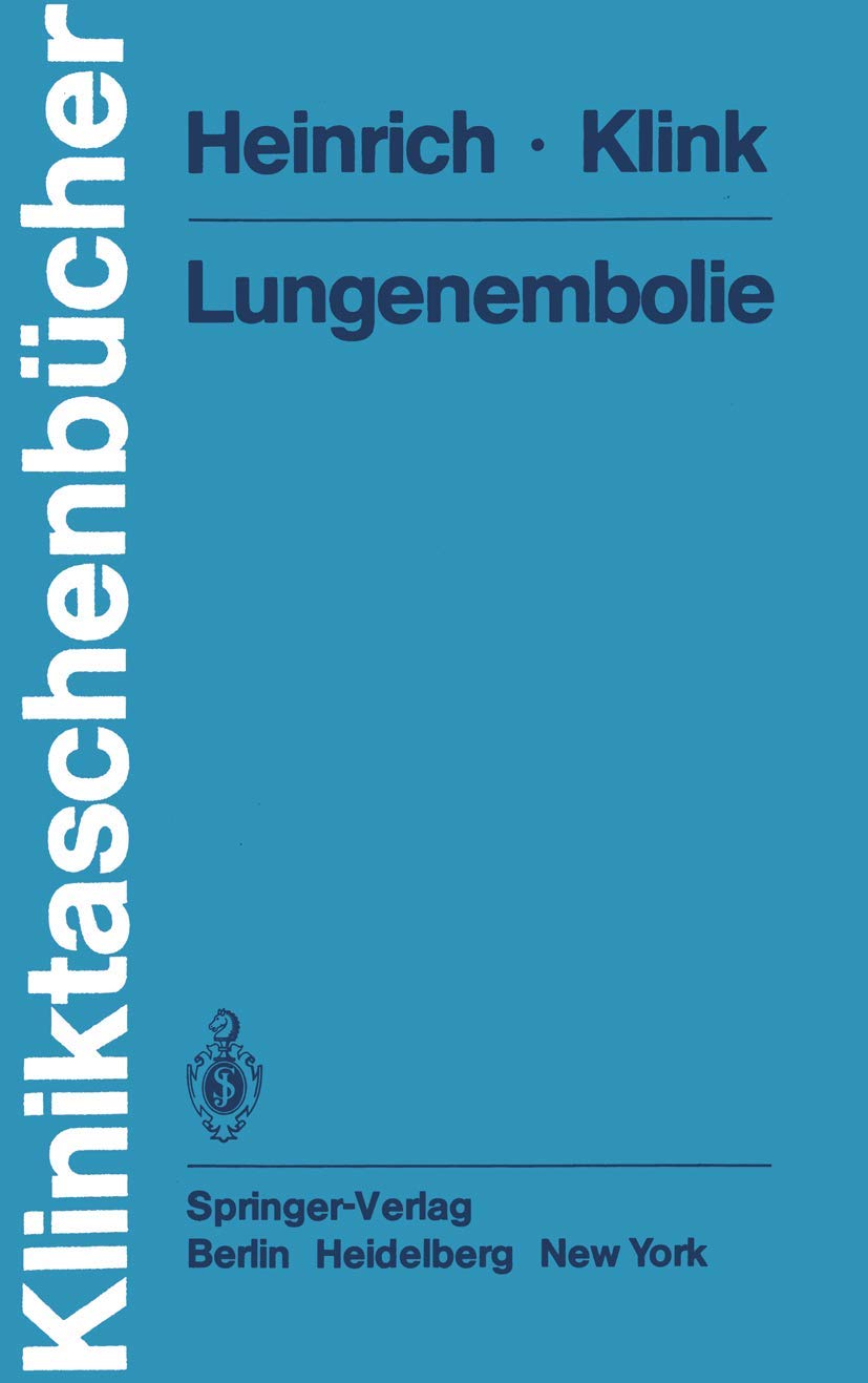 Lungenembolie Medicine