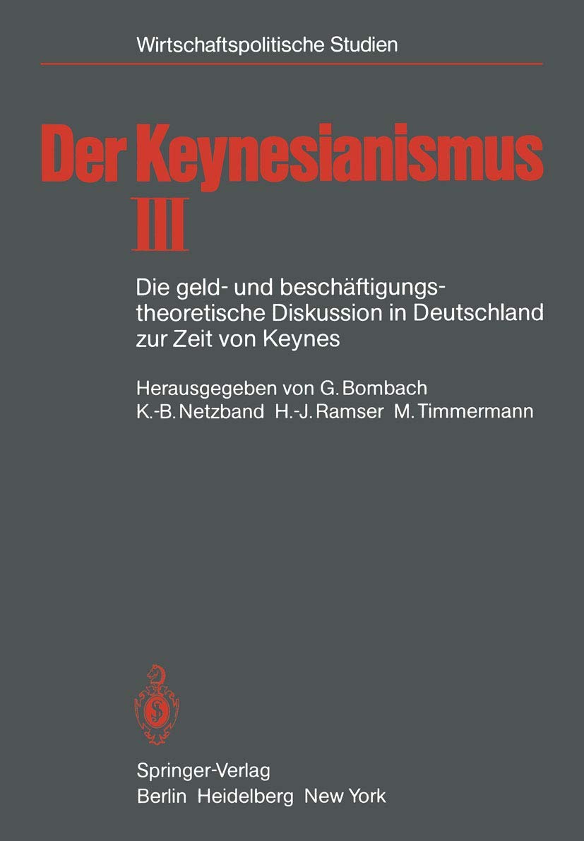 Der Keynesianismus Law