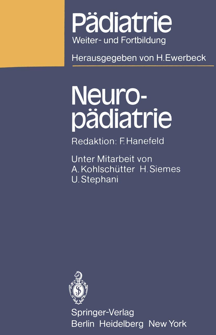 Neuropädiatrie (Pädiatrie: Weiter- und Fortbildung) Medicine