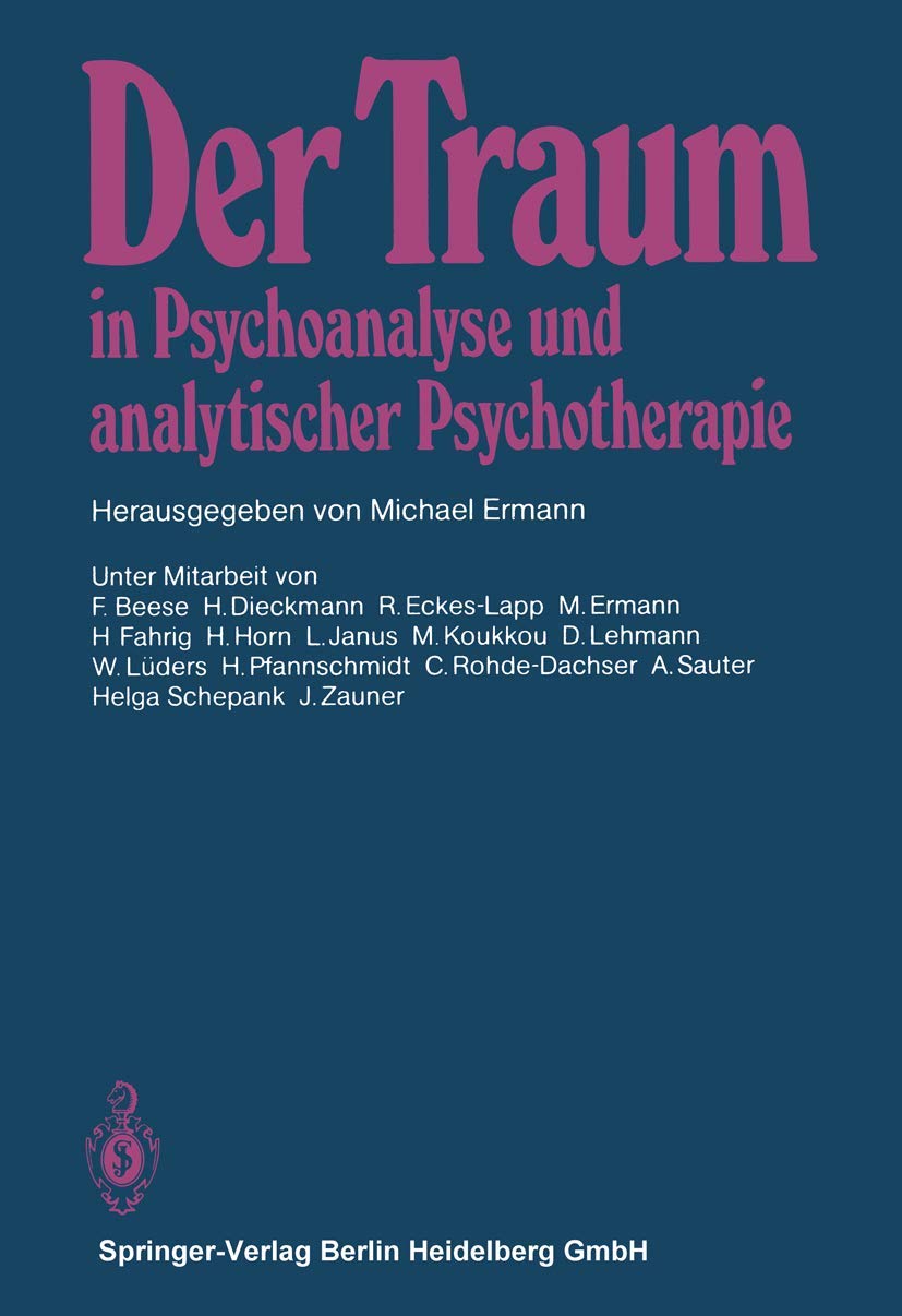 Der Traum in Psychoanalyse und analytischer Psychotherapie Health, Nutrition & Fitness