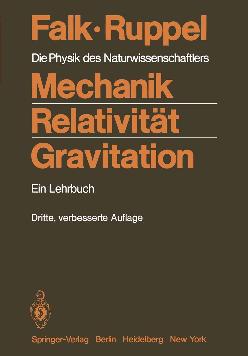 Mechanik, Relativität, Gravitation Natural Sciences