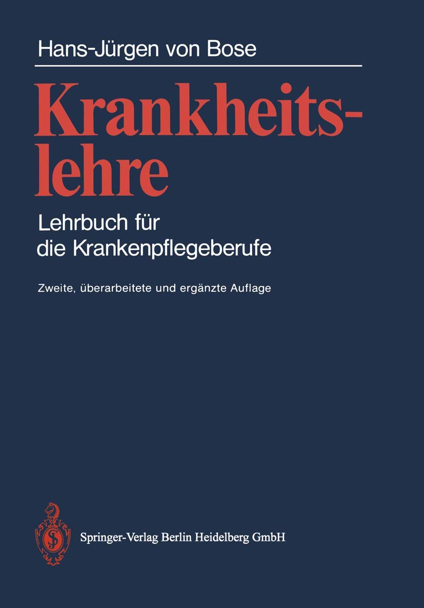 Krankheitslehre: Lehrbuch für die Krankenpflegeberufe Medicine