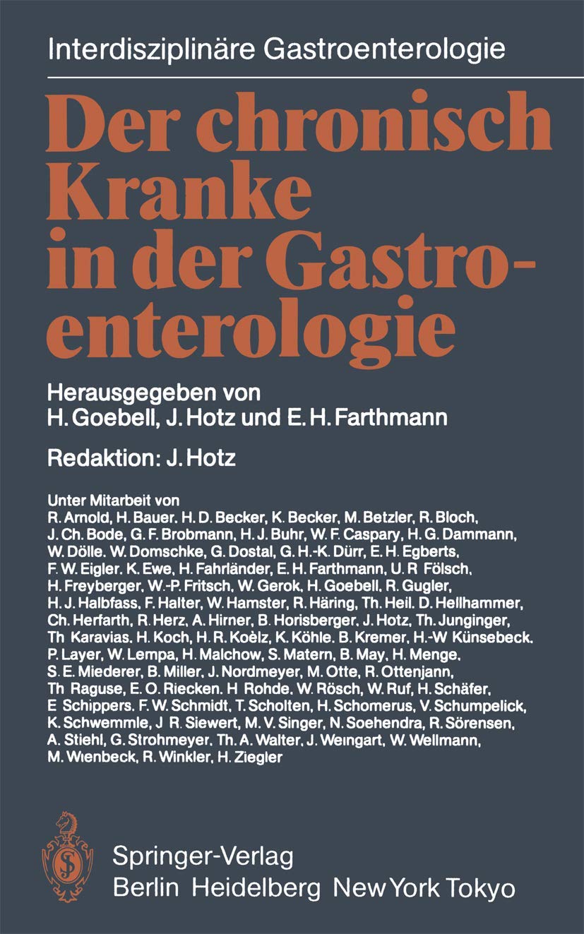 Der chronisch Kranke in der Gastroenterologie (Interdisziplinäre Gastroenterologie) Medicine