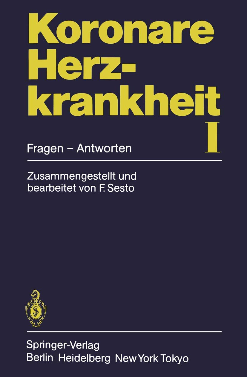 Koronare Herzkrankheit I: Fragen - Antworten Medicine