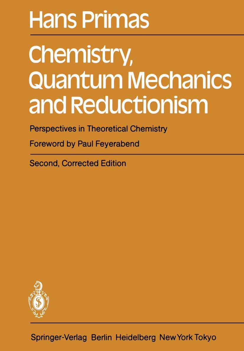 Chemistry, Quantum Mechanics and Reductionism: Perspectives in Theoretical Chemistry Business & Technology