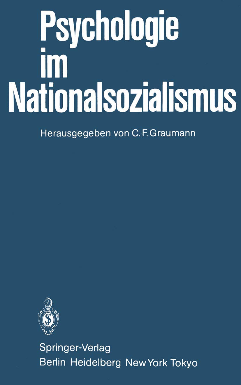 Psychologie im Nationalsozialismus Medicine