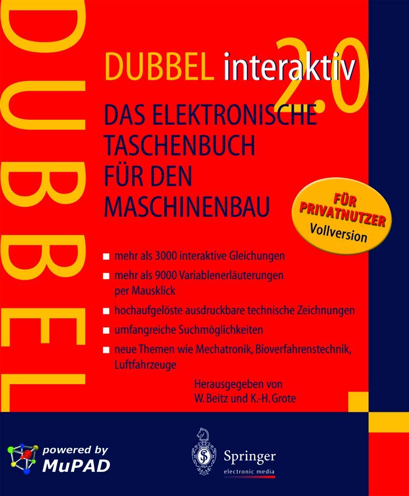 DUBBEL interaktiv 2.0: Das elektronische Taschenbuch für den Maschinenbau Business & Technology