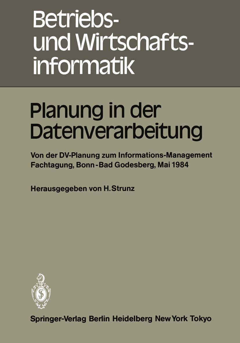 Product Image: Planung in der Datenverarbeitung