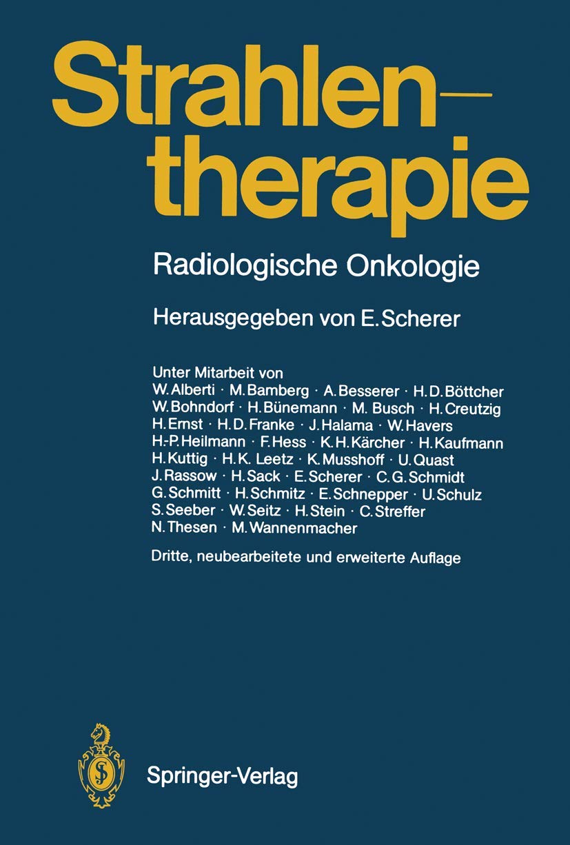 Strahlentherapie: Radiologische Onkologie Medicine