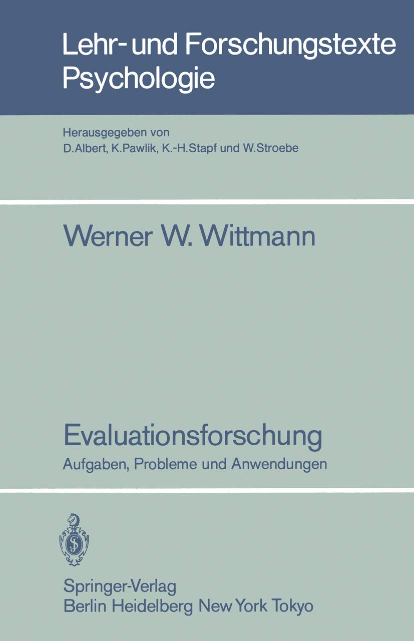 Evaluationsforschung Medicine Books
