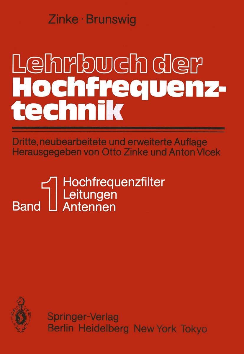 Lehrbuch der Hochfrequenztechnik Business & Technology Books