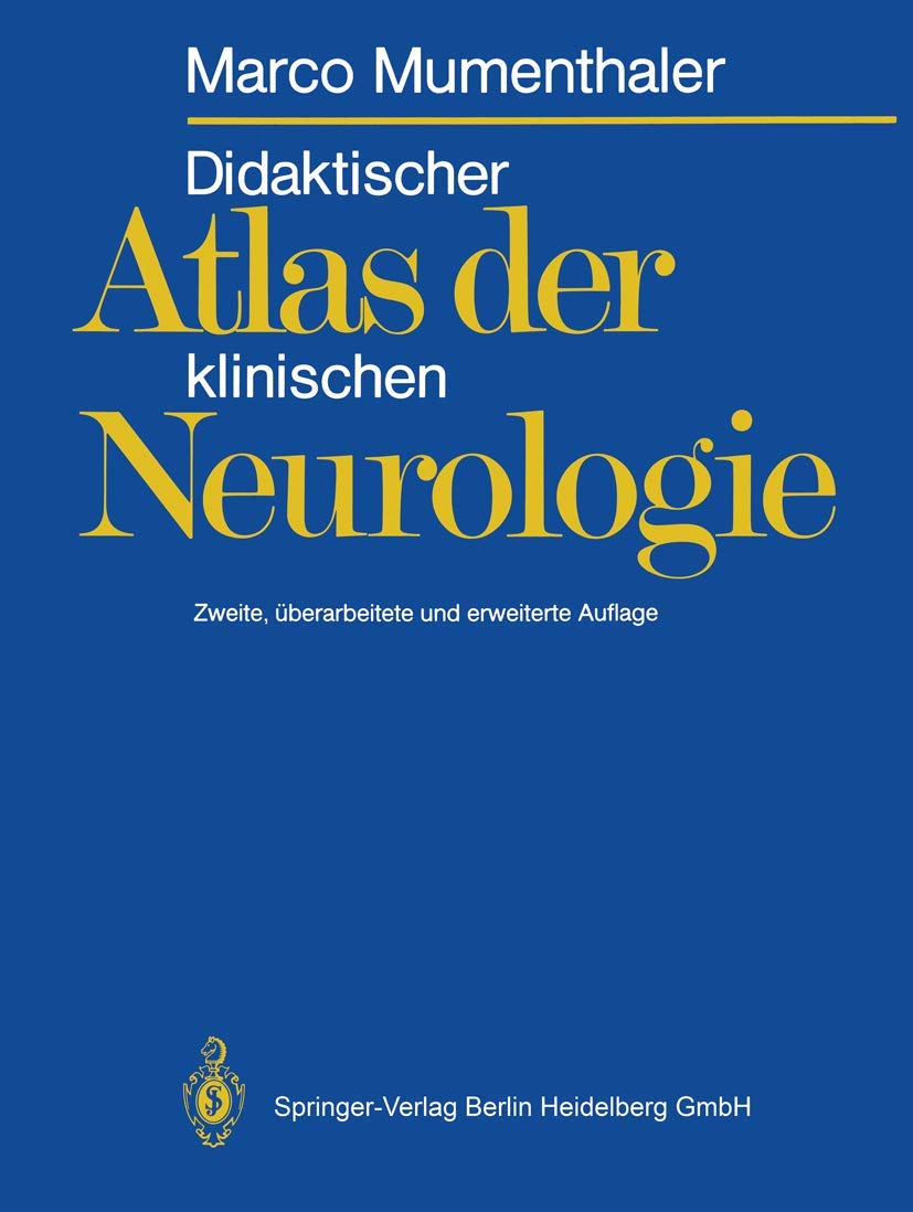 Didaktischer Atlas der klinischen Neurologie Medicine