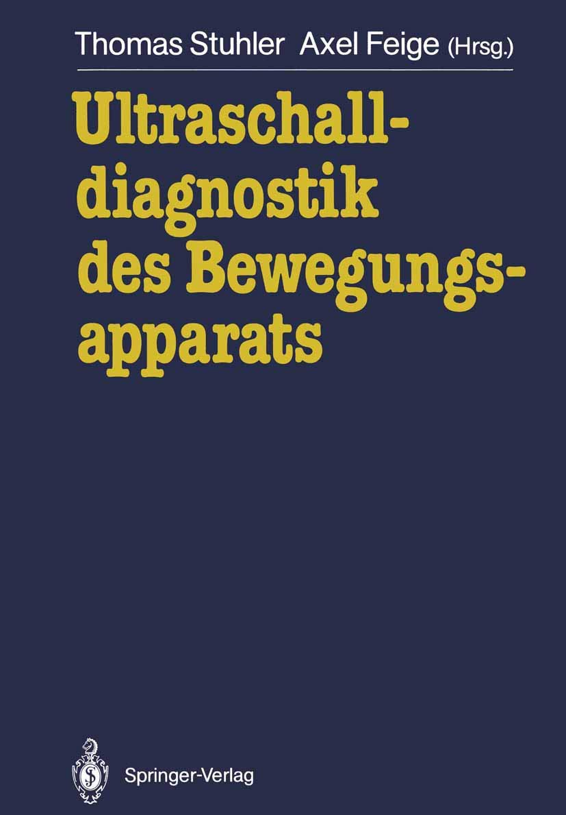 Ultraschalldiagnostik des Bewegungsapparats Medicine