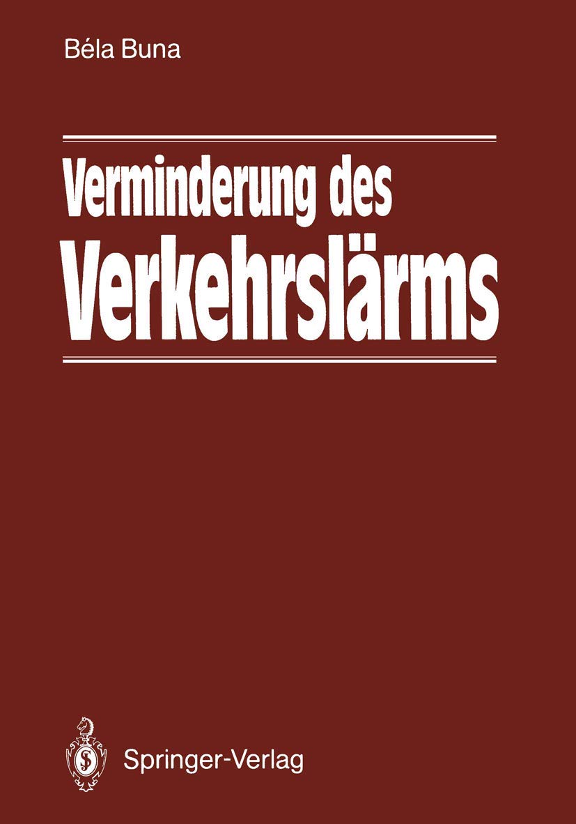 Product Image: Verminderung des Verkehrslärms