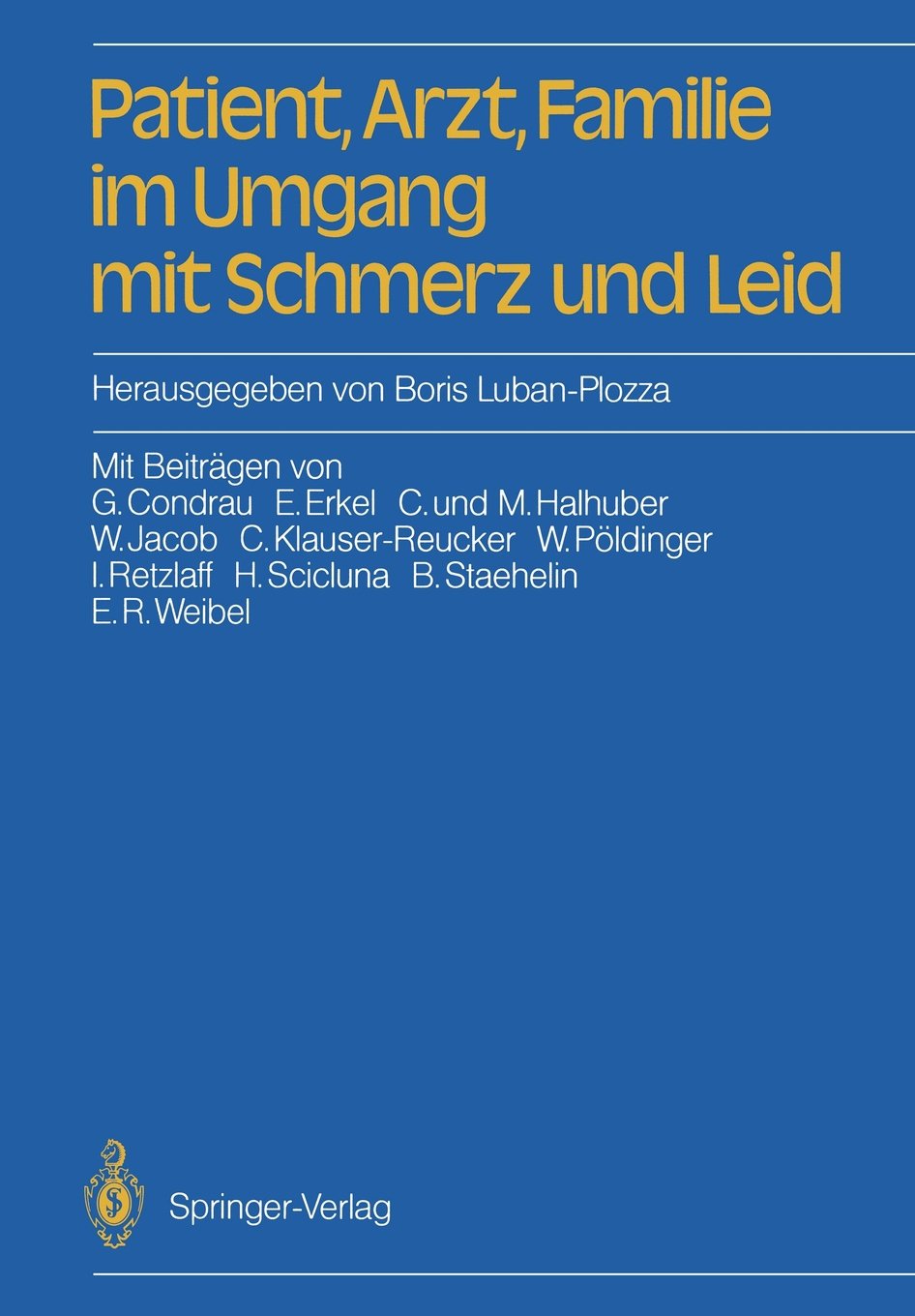 Patient, Arzt, Familie im Umgang mit Schmerz und Leid Medicine