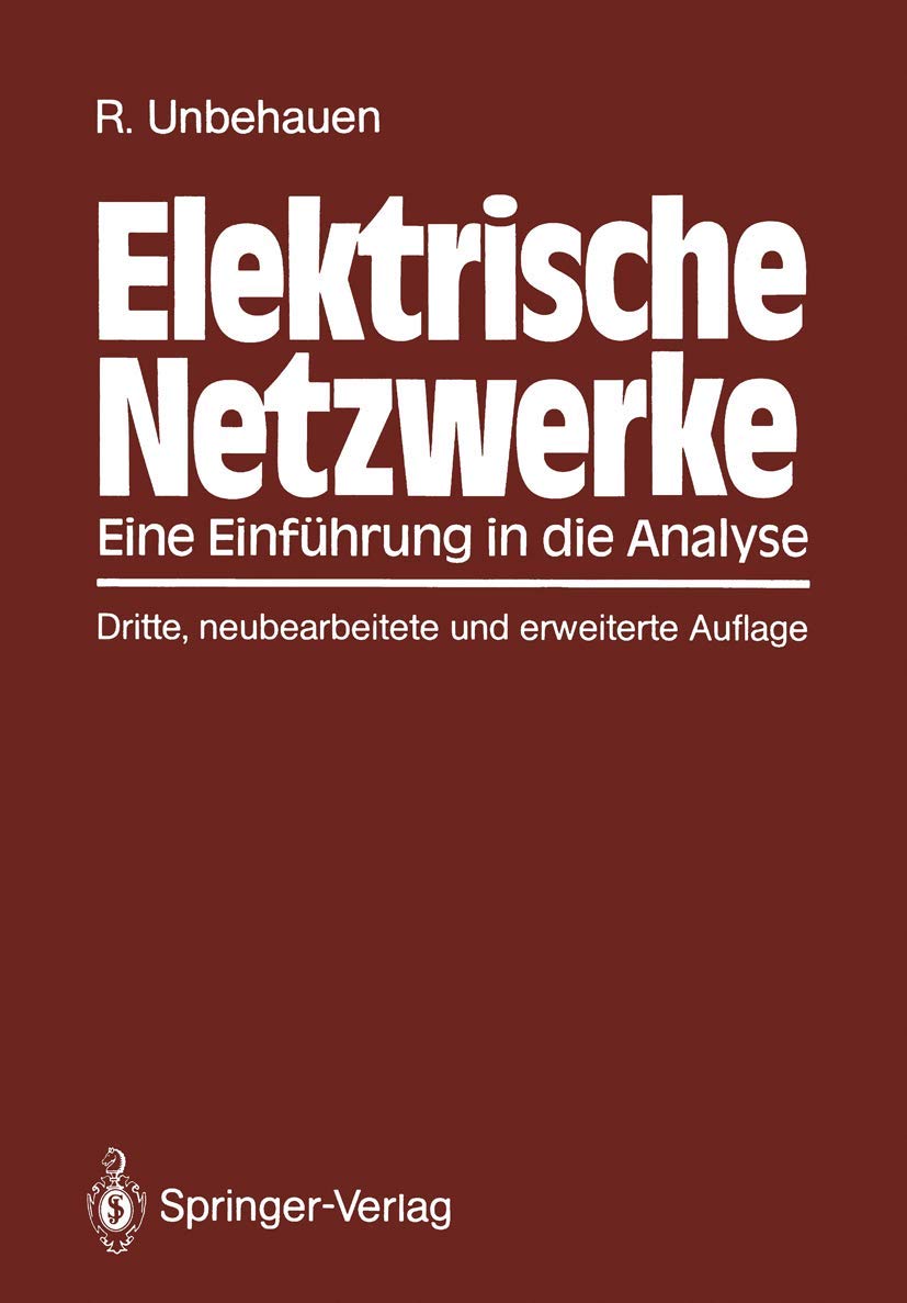 Elektrische Netzwerke: Eine Einführung in die Analyse Business & Technology