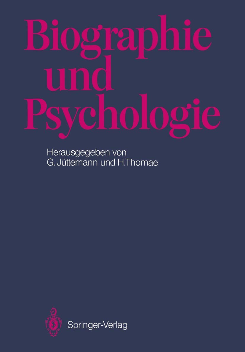 Biographie und Psychologie Memories