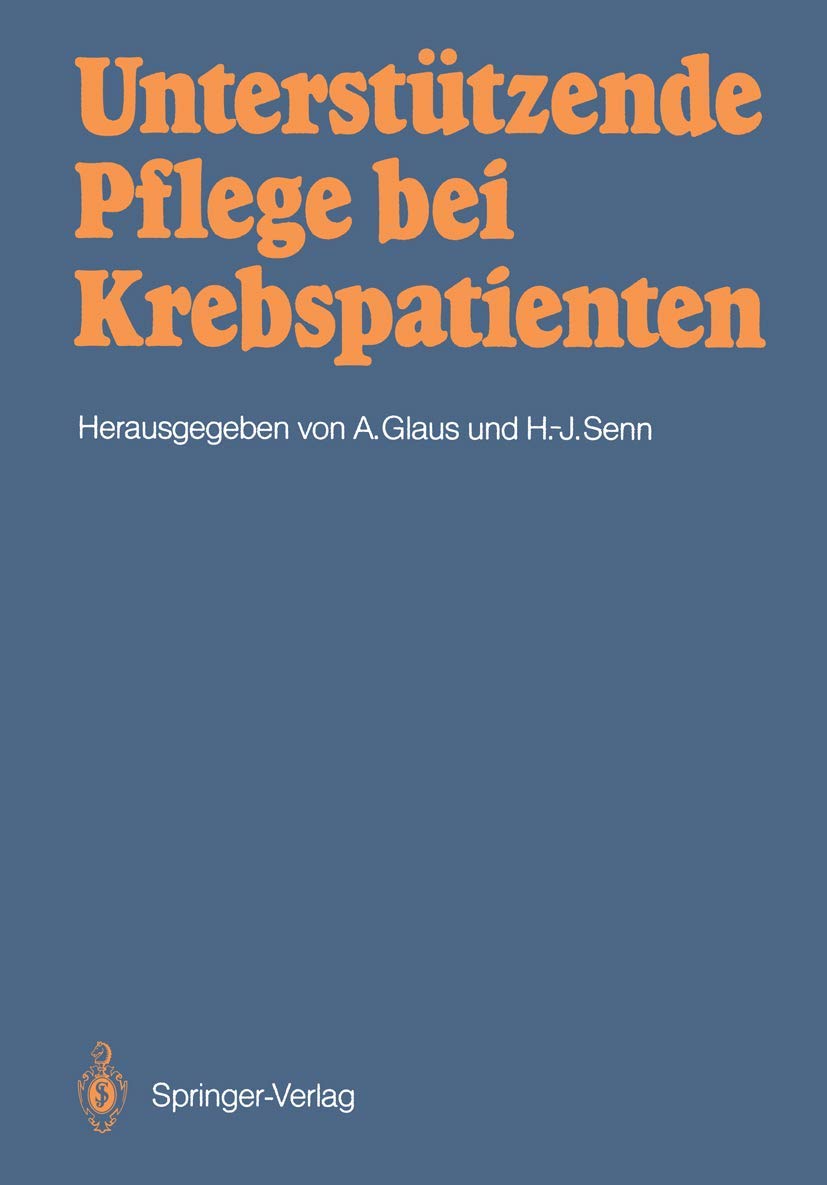 Unterstützende Pflege bei Krebspatienten Medicine