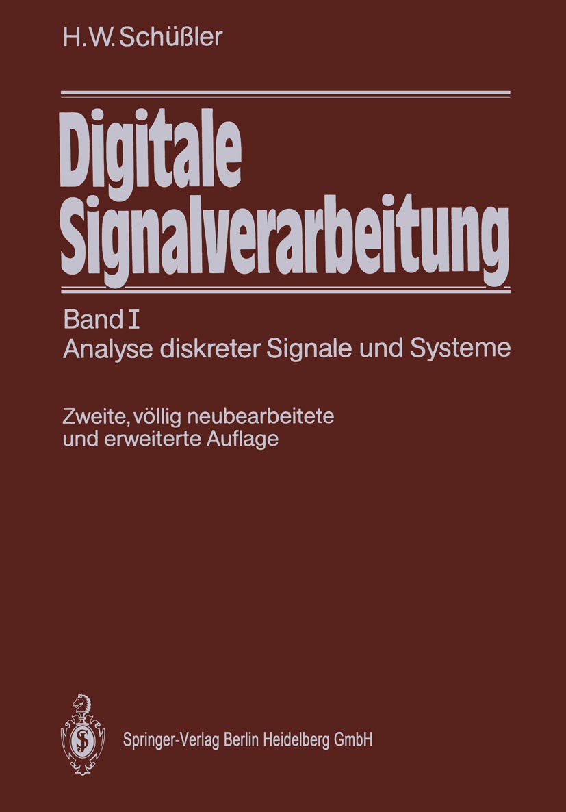 Digitale Signalverarbeitung: Band I Analyse diskreter Signale und Systeme Business & Technology