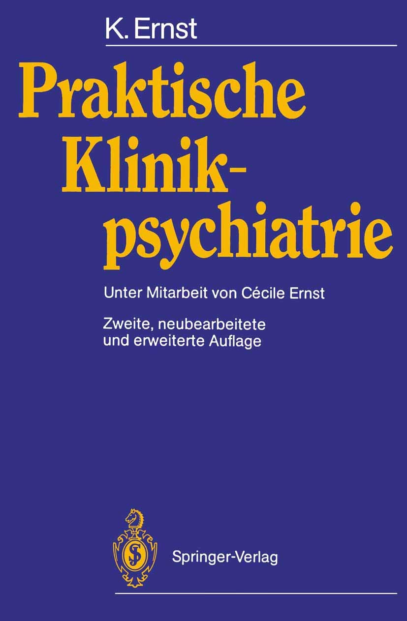 Praktische Klinikpsychiatrie Medicine