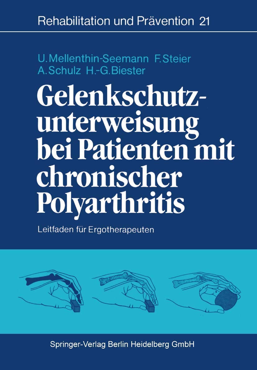 Gelenkschutzunterweisung bei Patienten mit chronischer Polyarthritis book