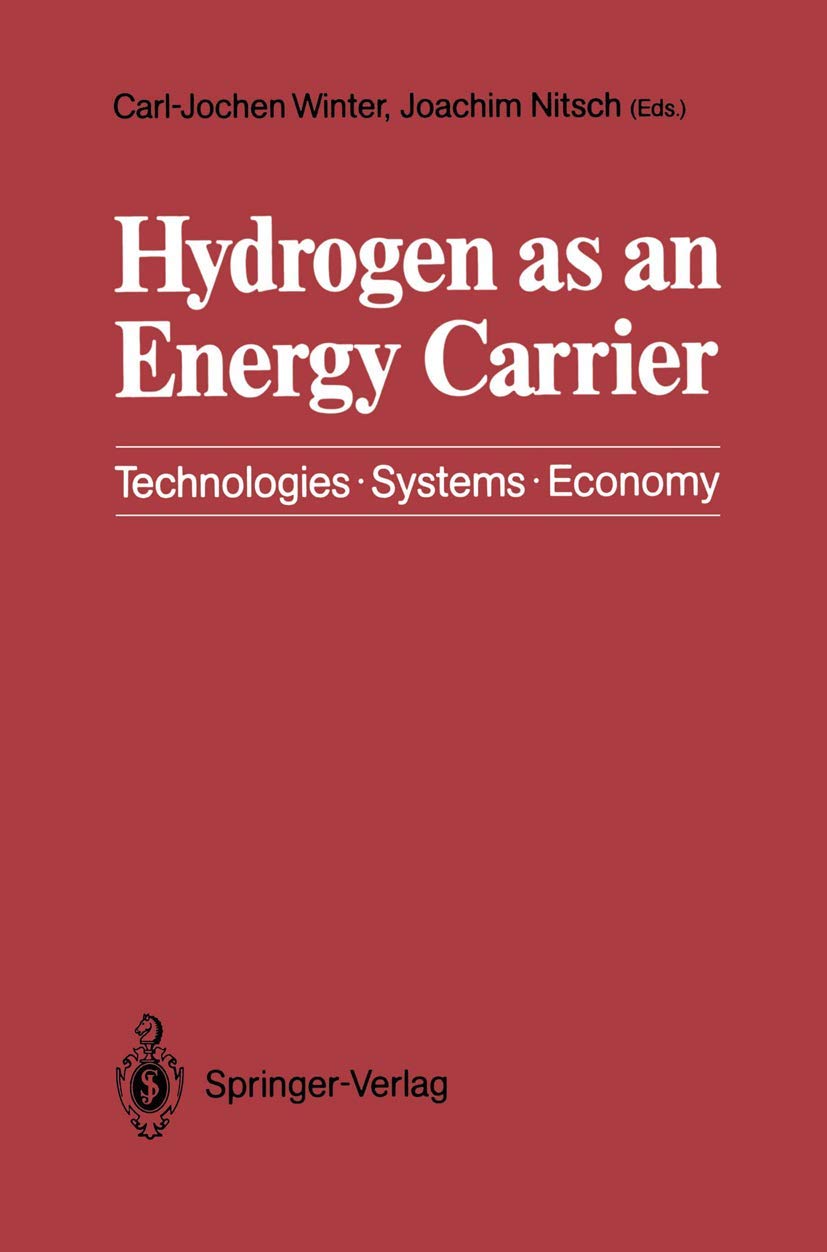 Product Image: Hydrogen as an Energy Carrier: Technologies, Systems, Economy