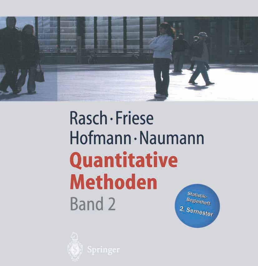Quantitative Methoden, Bd. 2 Natural Sciences