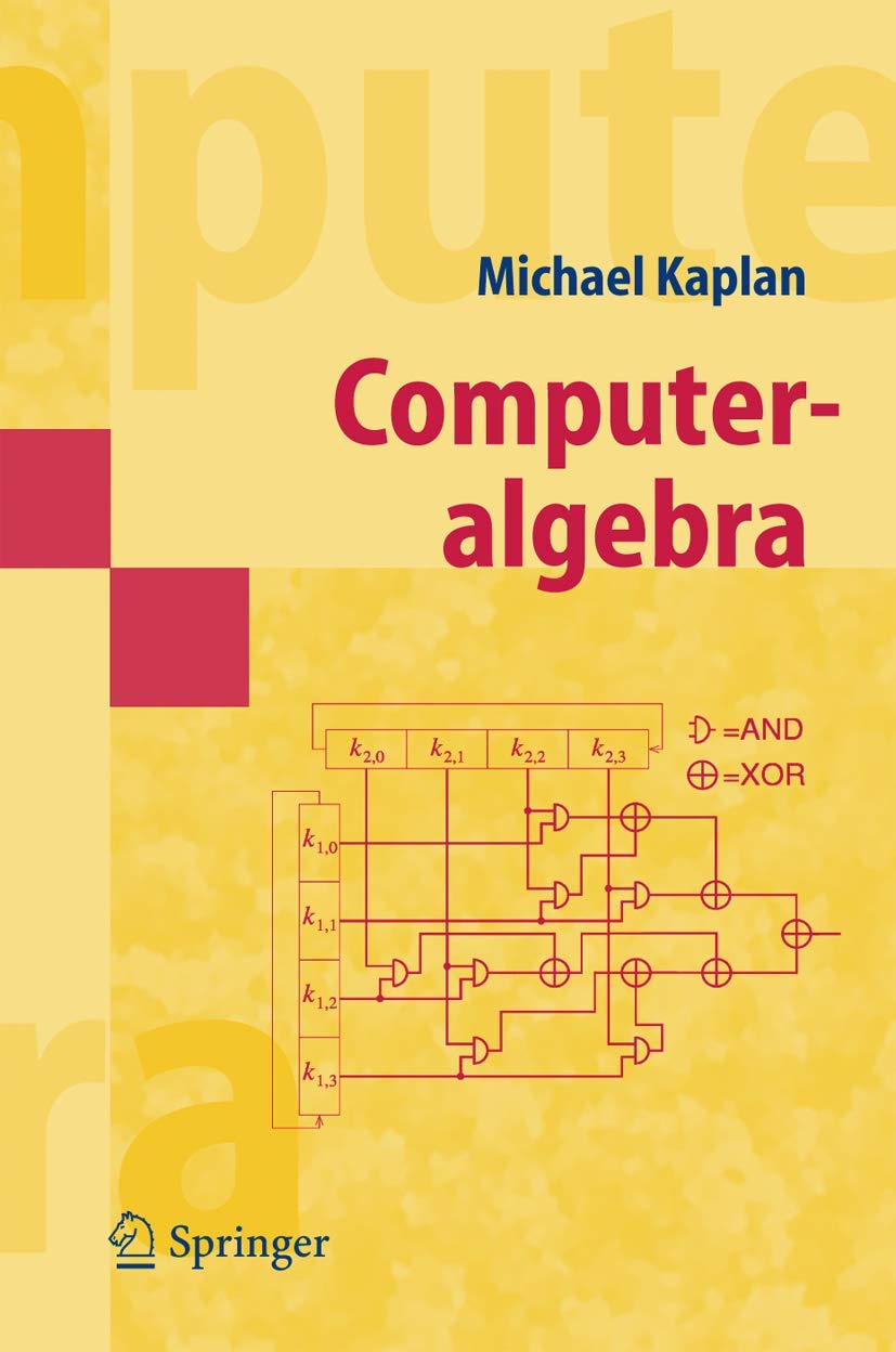 Computeralgebra Computer Science Books