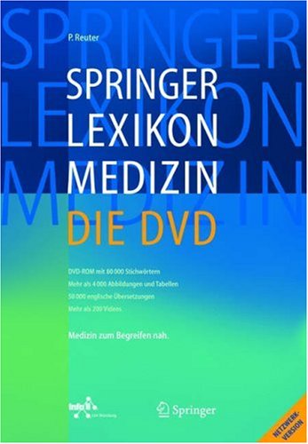 Springer Lexikon Medizin - Die DVD: Einzelplatzversion (Springer-Wörterbuch) Medicine