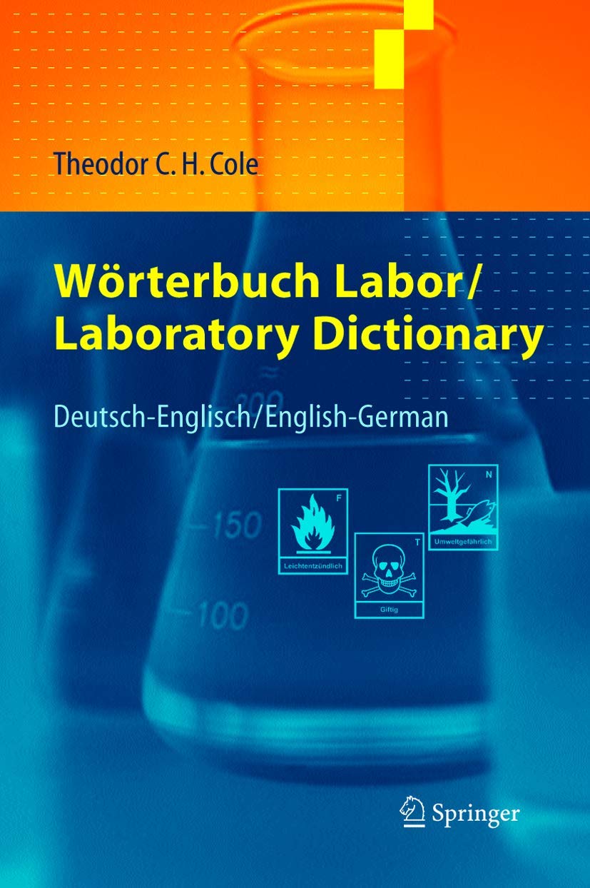 Wörterbuch Labor / Laboratory Dictionary: Deutsch/Englisch - English/German Medicine
