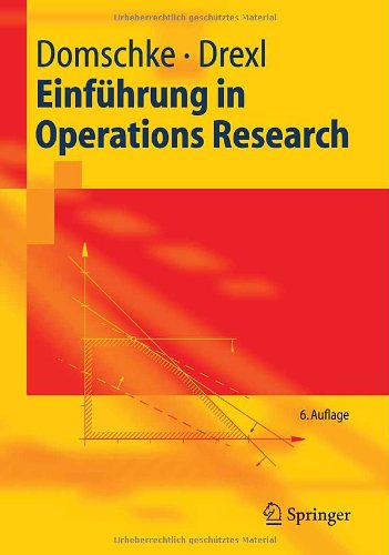 Einführung in Operations Research (Springer-Lehrbuch) Law