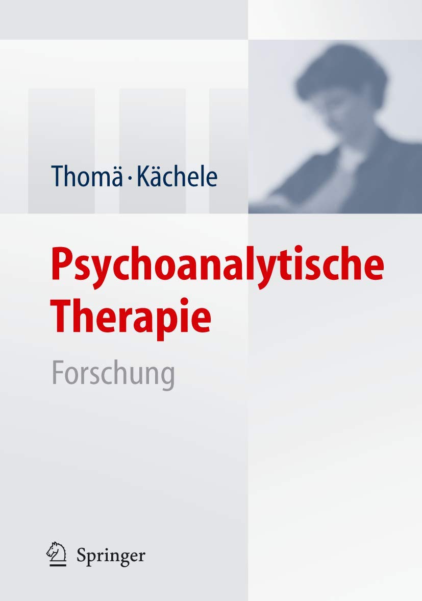 Psychoanalytische Therapie: Forschung Medicine