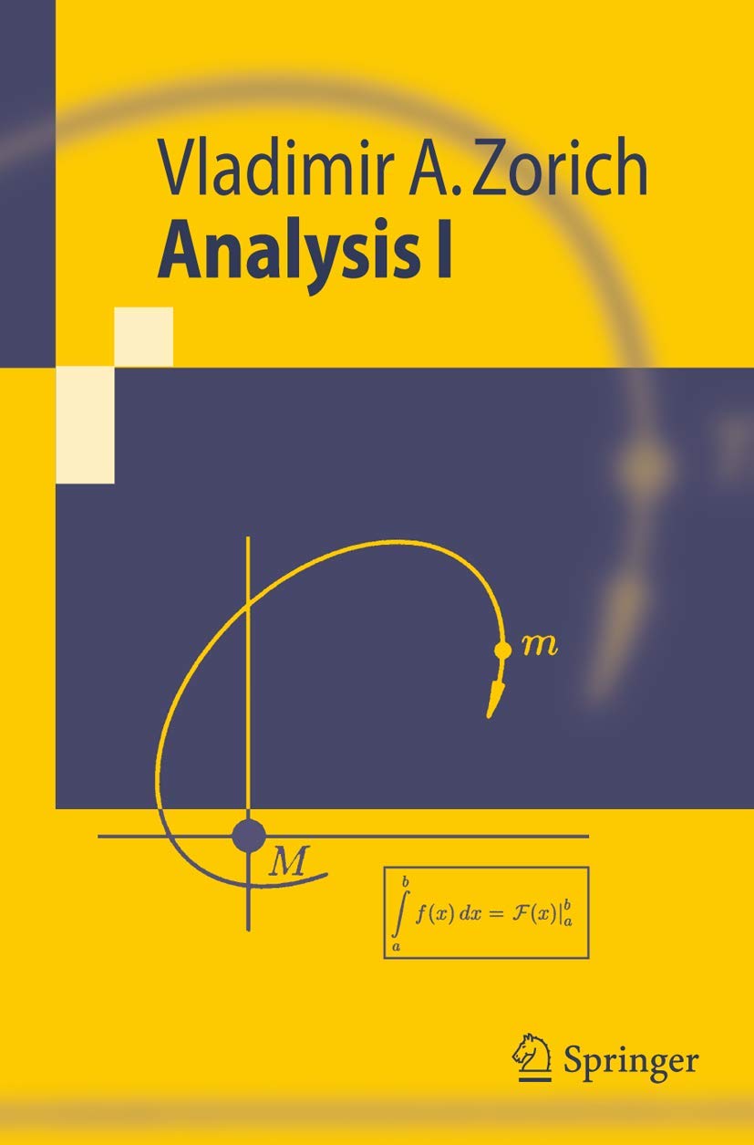 Analysis 1 Mathematics Books