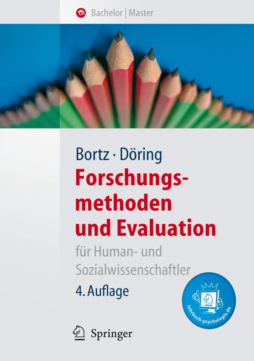 Forschungsmethoden und Evaluation für Human- und Sozialwissenschaftler: Limitierte Sonderausgabe (Springer-Lehrbuch) Medicine