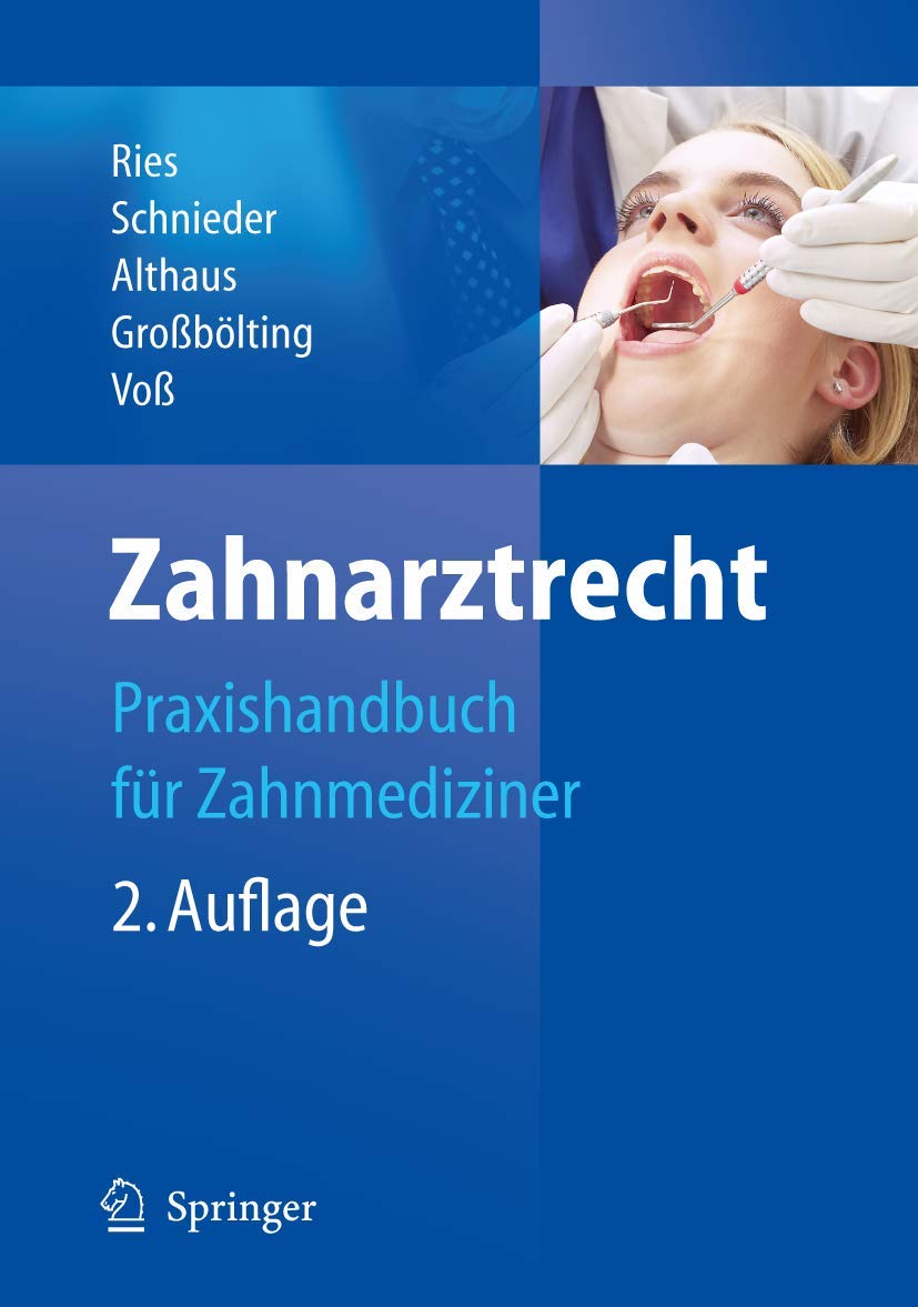 Zahnarztrecht Medicine