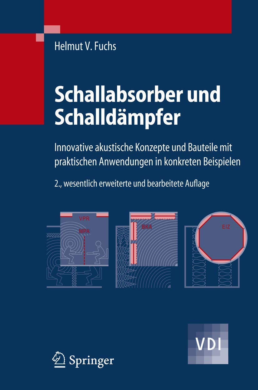 Schallabsorber und Schalldämpfer: Innovative akustische Konzepte und Bauteile mit praktischen Anwendungen in konkreten Beispielen (VDI-Buch) Business & Technology