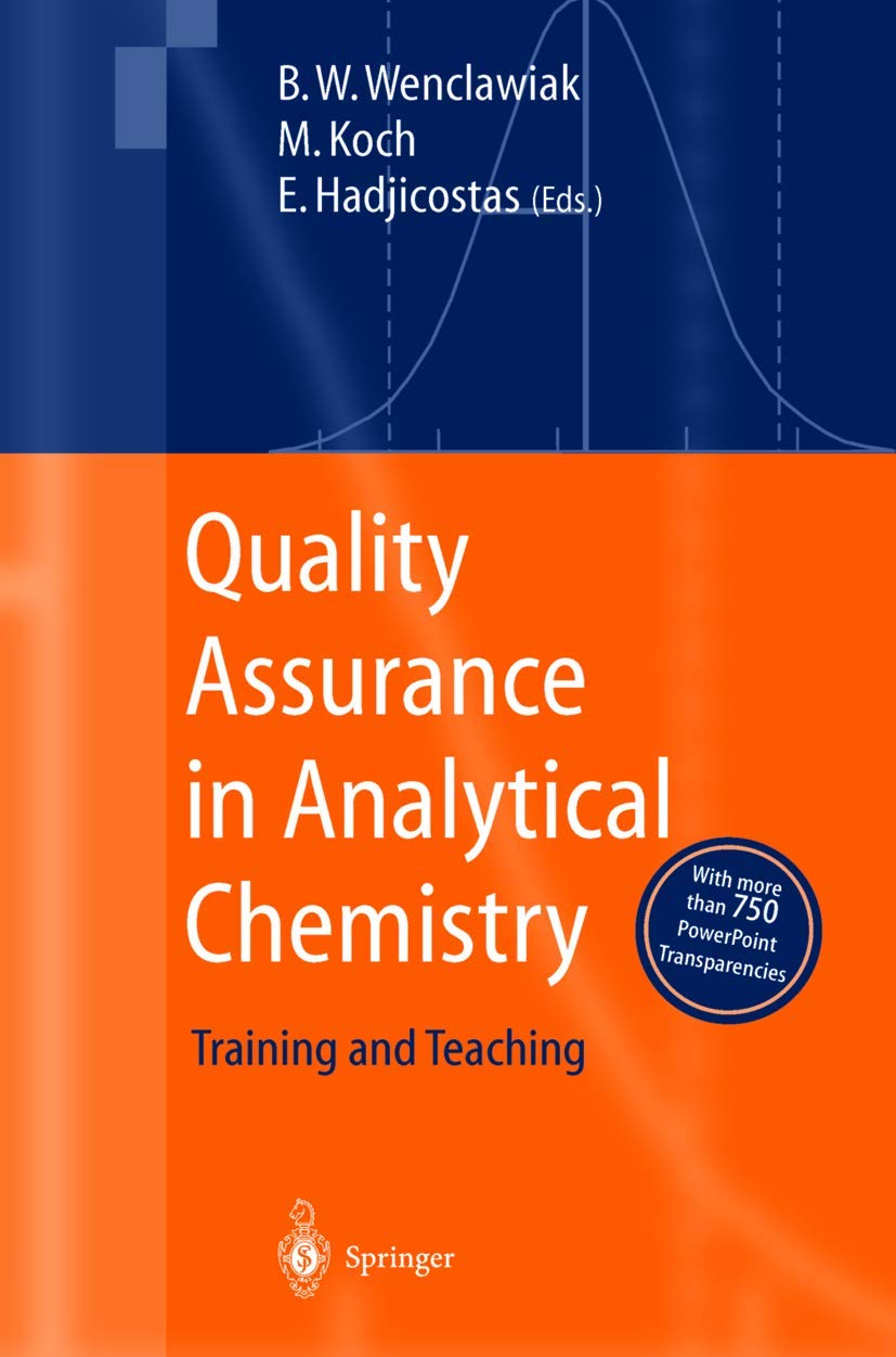 Quality Assurance in Analytical Chemistry: Training and Teaching Business, Finance & Career