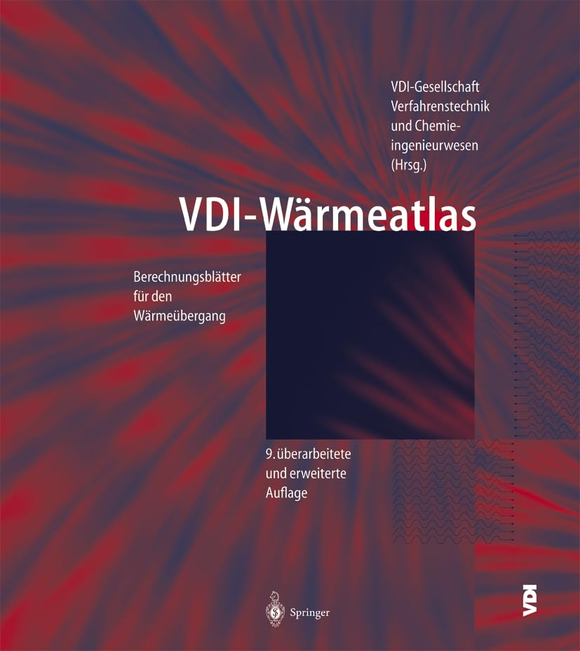 VDI-Wärmeatlas: Berechnungsblätter für den Wärmeübergang (VDI-Buch) Business & Technology