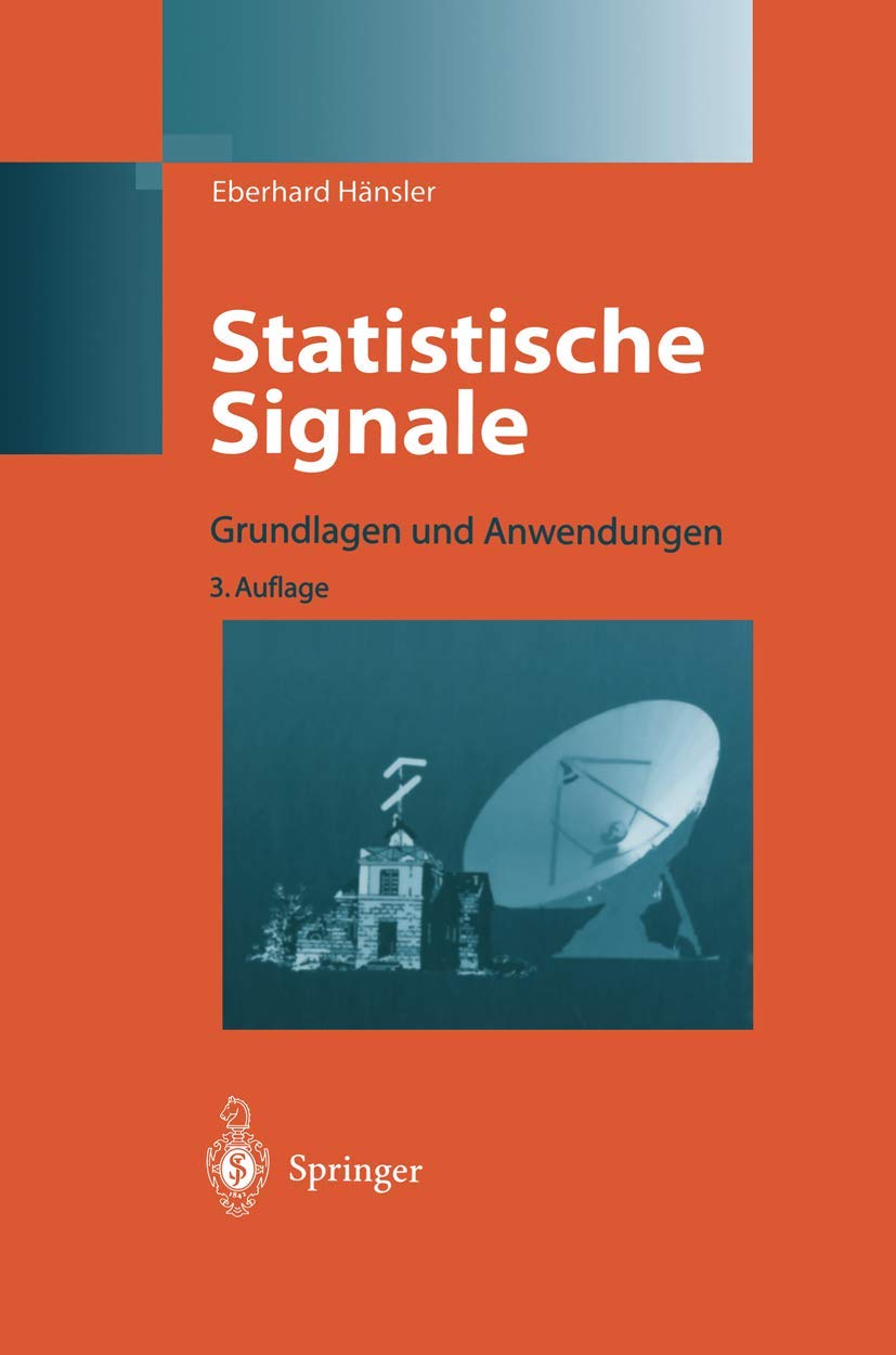 Statistische Signale: Grundlagen und Anwendungen Computer Science