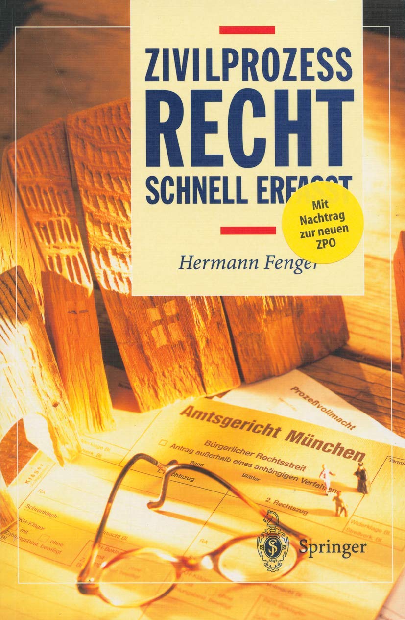 Zivilprozeßrecht Law Books