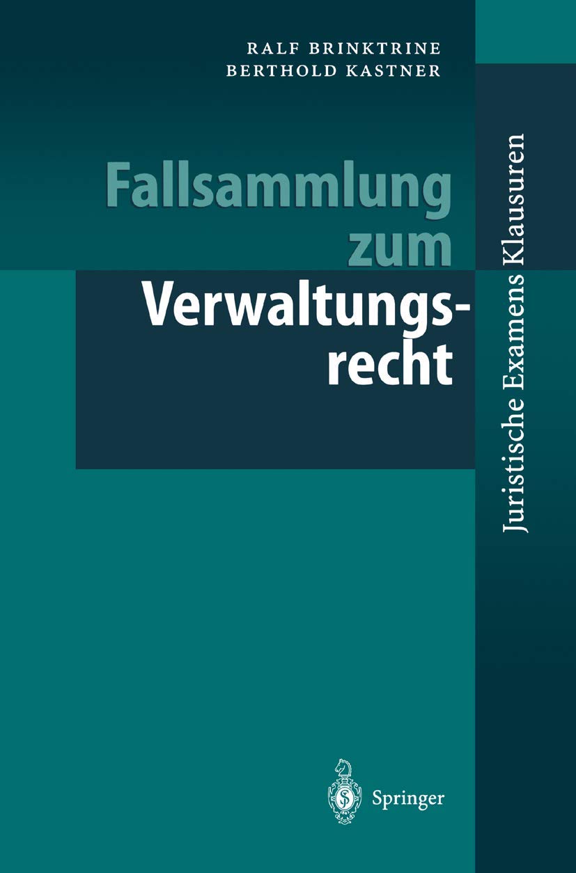 Fallsammlung Zum Verwaltungsrecht book