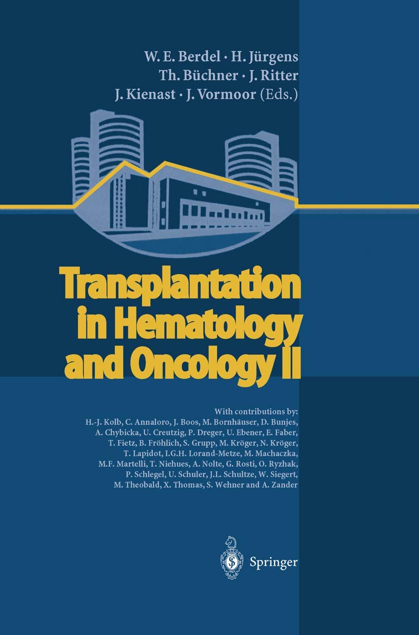 Transplantation in Hematology and Oncology II Medicine