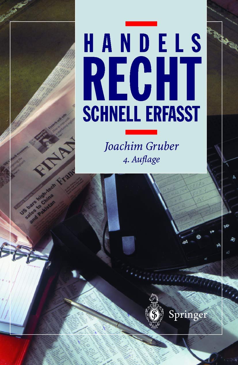 Handelsrecht: Schnell erfasst Law
