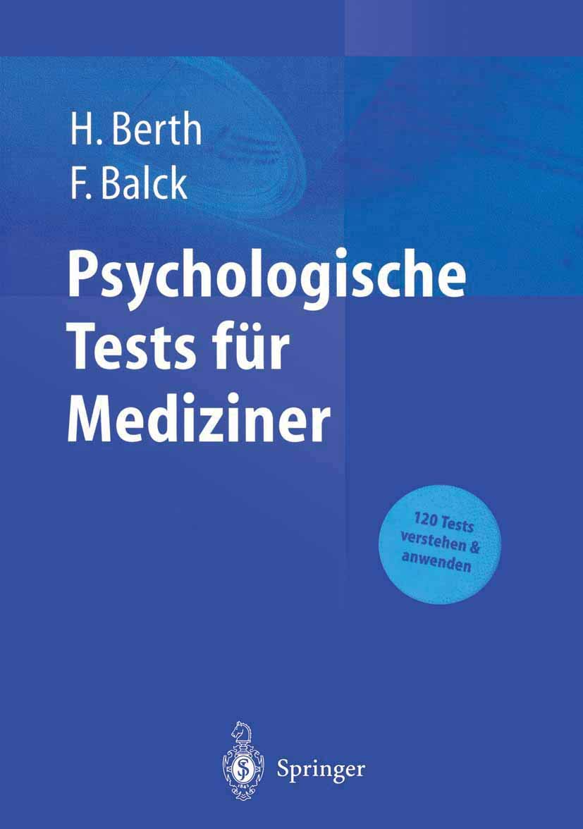 Psychologische Tests für Mediziner Medicine