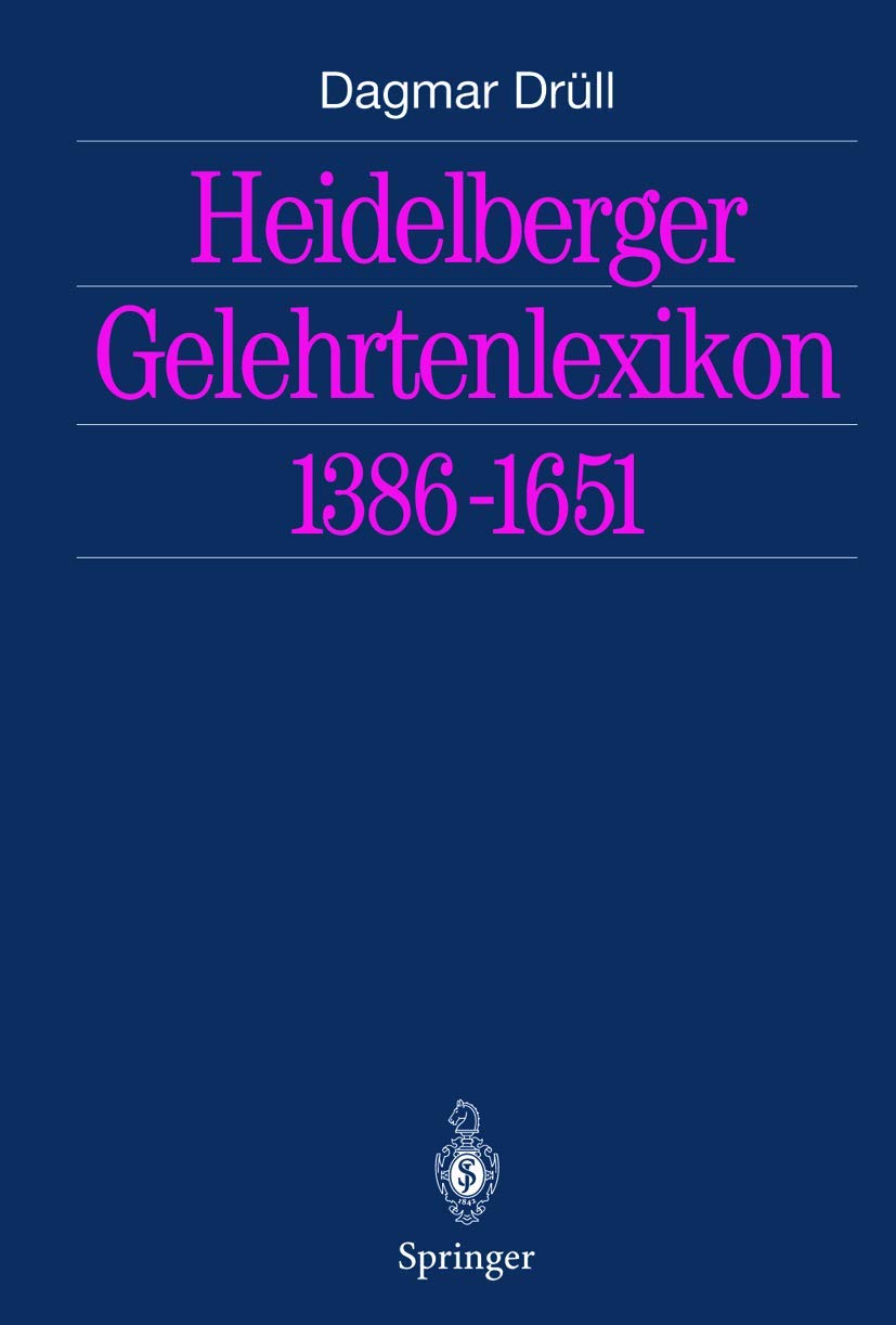 Heidelberger Gelehrtenlexikon 1386–1651 Law